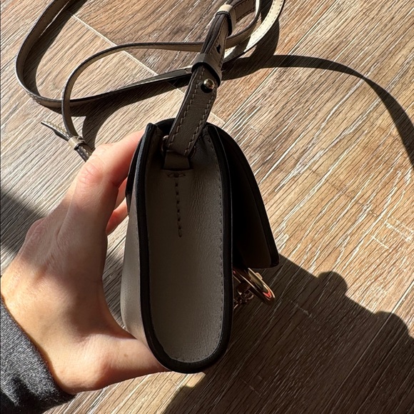 Chloe Mini Faye Suede & Leather Wallet Crossbody - Picture 11 of 12